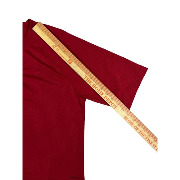 Fox Air Cool Men Red 1/4 Zip Jersey Short Sleeve Sz‎ M - Picture 6 of 6